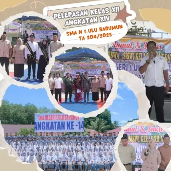SMA Negeri 1 Ulu Barumun Gelar Pelepasan Siswa dan Siswi Kel